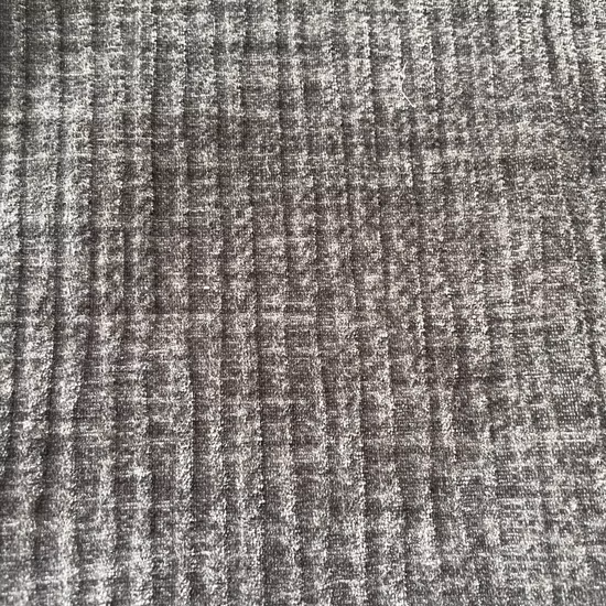 Paño de tapicería material tejido chenilla del super suave de la raya de los muebles de la tela del sofá